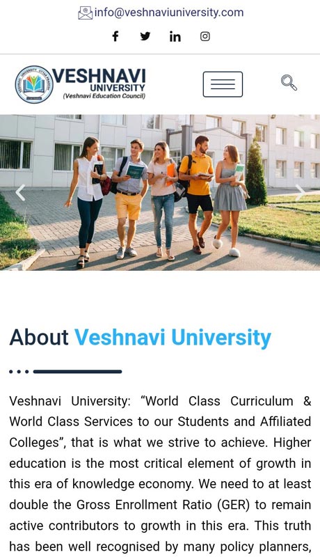 Veshnavi University