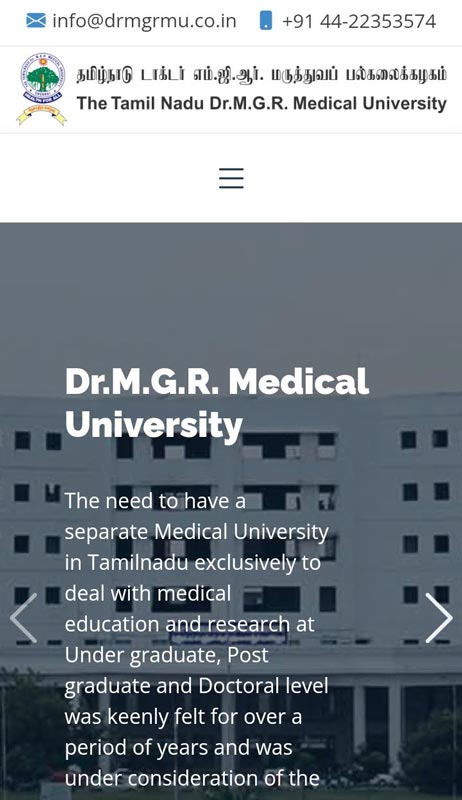 Dr.M.G.R. Medical University